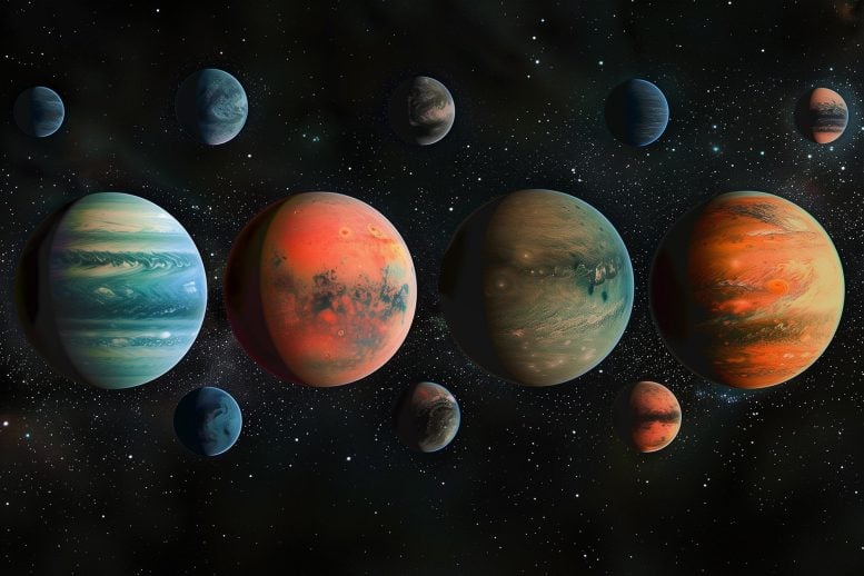 Assorted Exoplanets Art