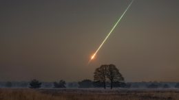 Asteroid 2023 CX1 Entering Earth's Atmosphere
