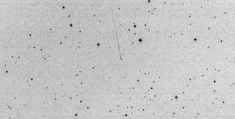 Sledování asteroidu 2024 BX1 před dopadem