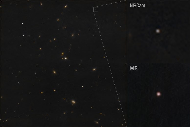 Asteroid 2024 YR4 (Webb NIRCam and MIRI)