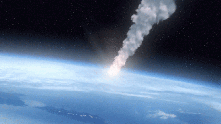 Asteroid Approaching Earth