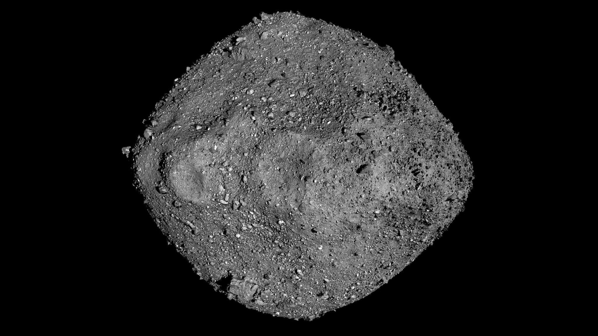 Asteroid Bennu Mosaic OSIRIS-REx