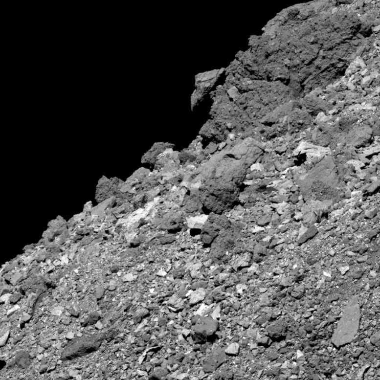 Asteroid Bennu’s Boulder Covered Surface