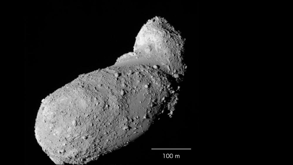 Asteroid Itokawa Mystery of Origins of Earth's Water résolu par Ancient Space Dust?