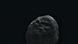 Asteroid Rotating
