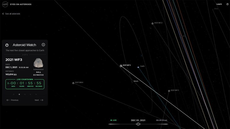 Asteroid Watch Eyes on Asteroids