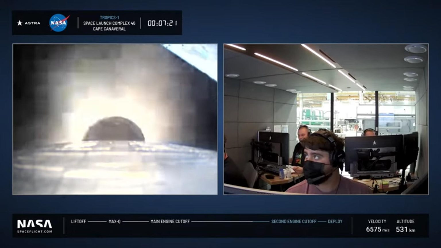 NASA Loses Two TROPICS Satellites in Astra Rocket Failure