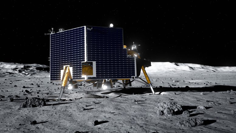 Astrobotic’s Griffin Mission One Lunar Lander on Moon