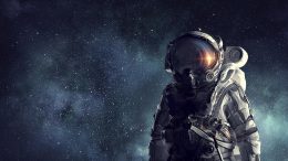 Astronaut Explorer In Space