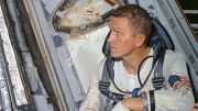 Astronaut Frank Borman Gemini-7 Spaceflight Training