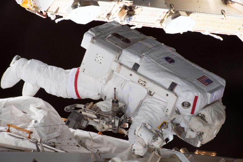 Astronaut Jasmin Moghbeli Conducts Spacewalk