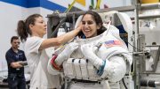Astronaut Jasmin Moghbeli Prepares for Spacewalk Training