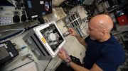 Astronaut Luca Parmitano Space Experiment