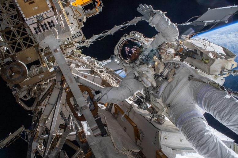 Astronaut Matthias Maurer Spacewalk