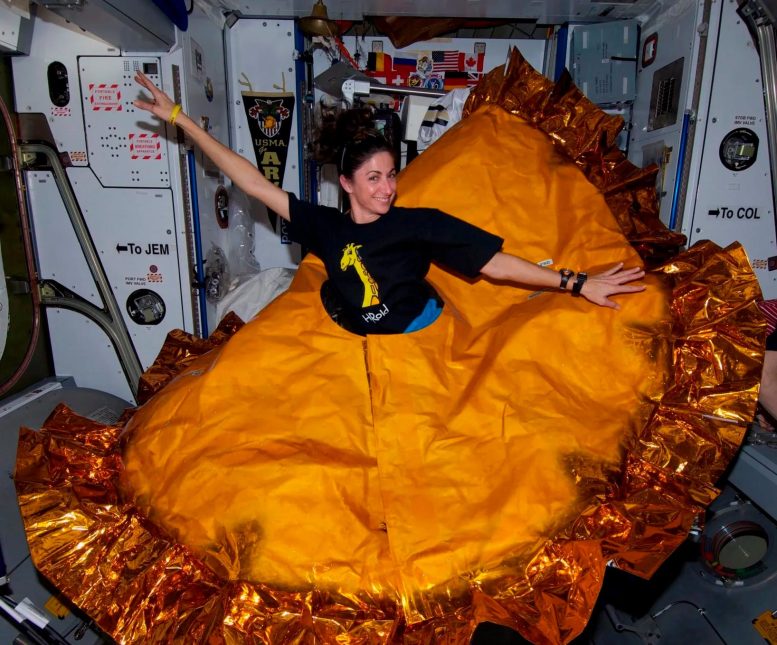 Astronaut Nicole Stott Halloween
