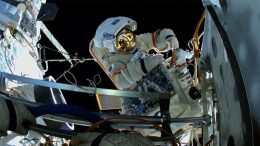 Astronaut Samantha Cristoforetti Spacewalk