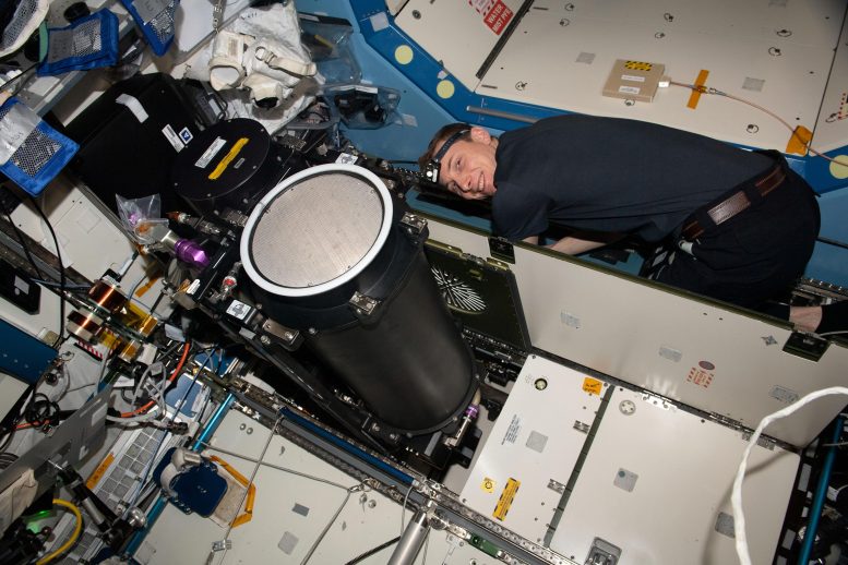 Astronaut Woody Hoburg Replaces Life Support System Components