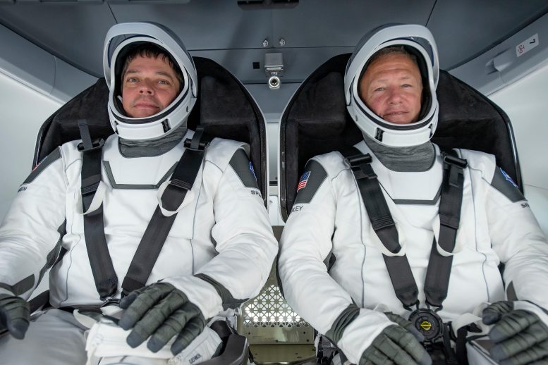 Astronauts Robert Behnken and Douglas Hurley