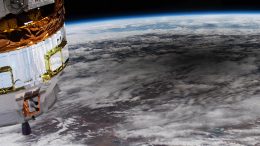 Astronaut's View of an Annular Eclipse
