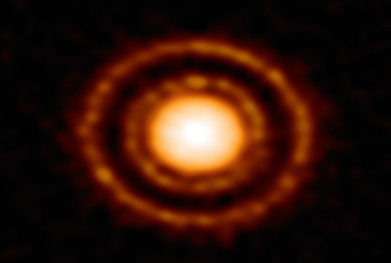 Astronomers Are Fascinated By Protoplanetary Disc AS 209