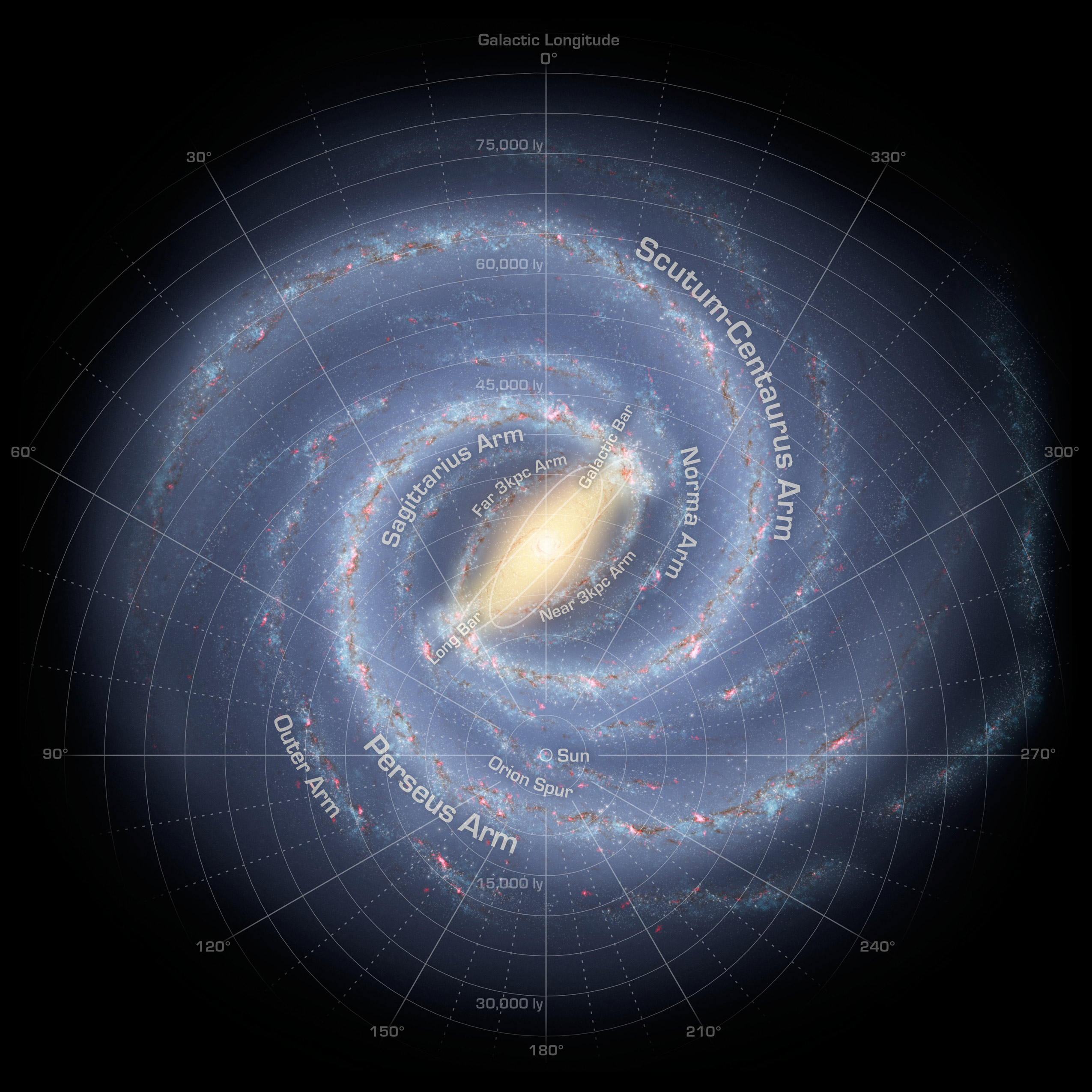 WISE Helps Chart the Milky Way From the Inside Out