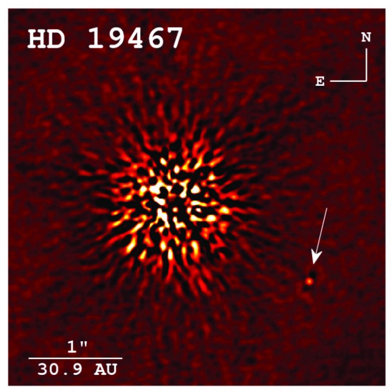Astronomers Directly Imaged a Rare Brown Dwarf Star
