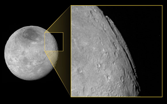 Astronomers Discover "Super Grand Canyon" on Pluto’s Moon Charon