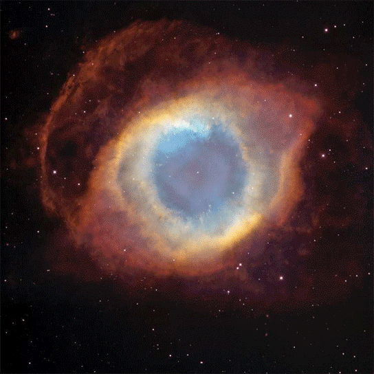 Astronomers Discover Water Building Molecule in Helix Nebula