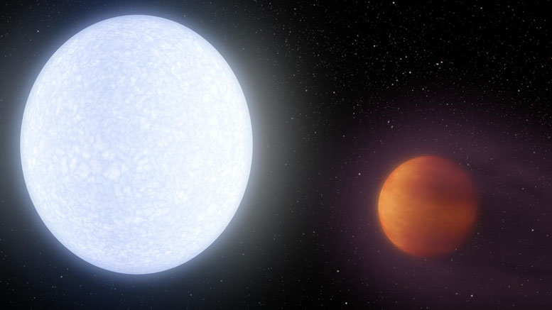 Astronomers Discover an Exoplanet Hotter Than Most Stars
