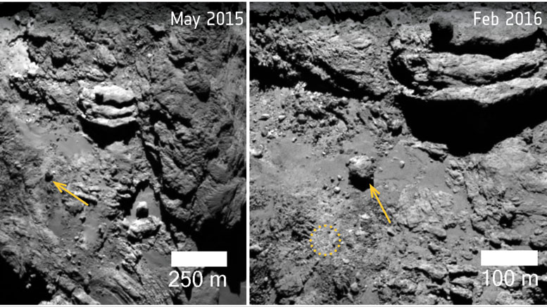 Astronomers Examine Rosetta’s Comet 67P