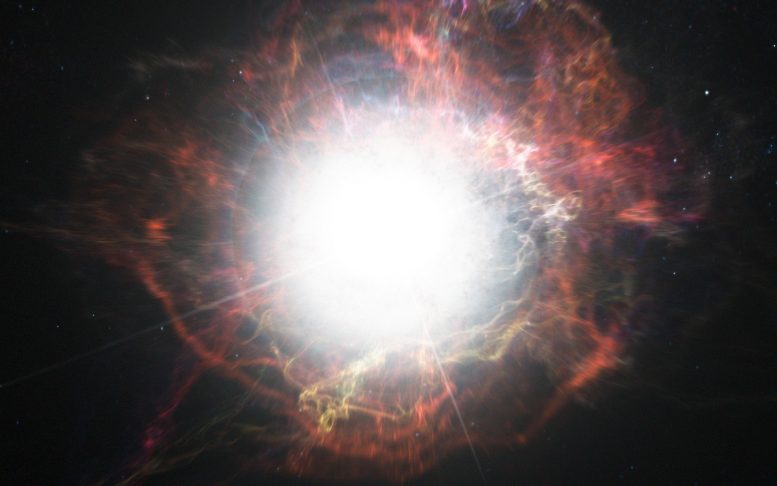 Astronomers Follow Stardust Being Made in Real Time