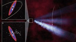 Astronomers Investigate Supermassive Black Hole Radio Jet