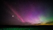 Astronomers Solve Mystery of Purple Lights in Sky