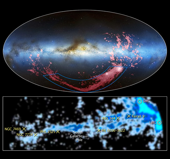 Astronomers Solve the 40 Year Old Mystery of the Origin of the Magellanic Stream