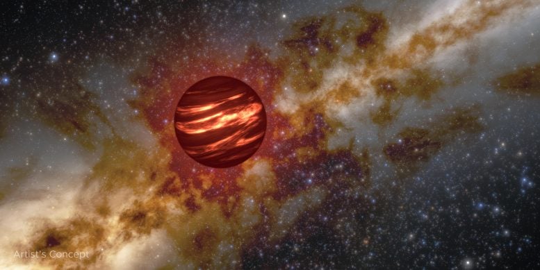 Astronomy Brown Dwarf Artist’s Concept