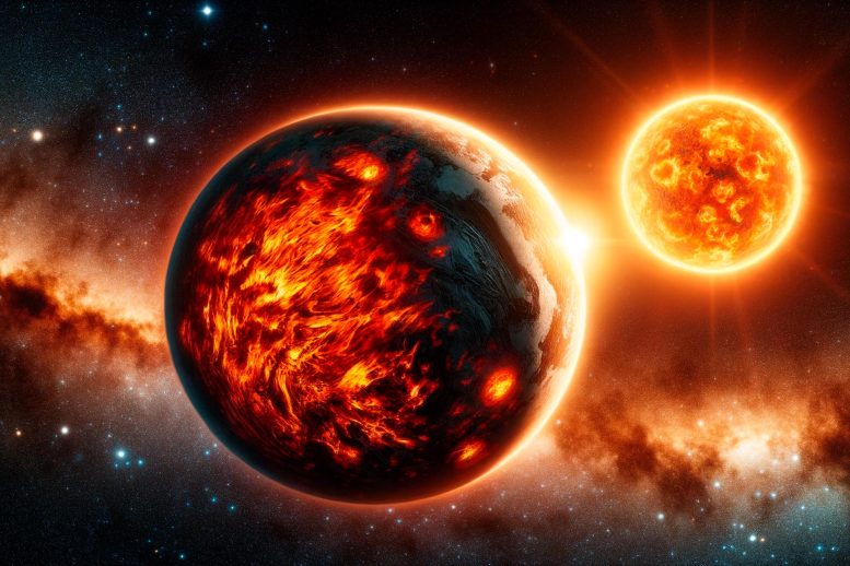Astronomy Hot Exoplanet Art