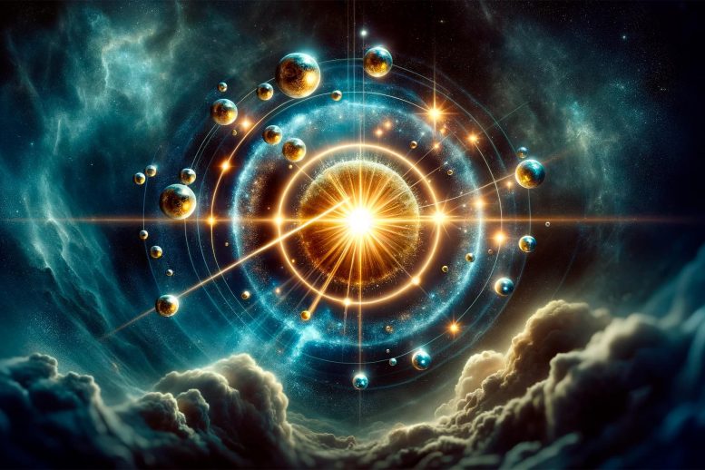 Astrophysics Element Creation Concept Art Illustration