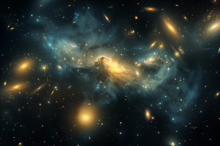 Webb Telescope Uncovers Bright Ancient Galaxies That Challenge Cosmic