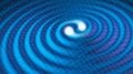 Astrophysics Gravitational Waves Concept