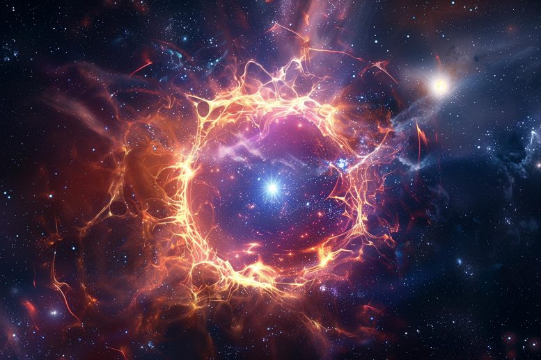 Astrophysics Supernova Art