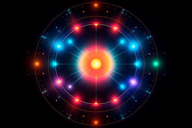 Astrophysics Synchronous Harmony Art Concept