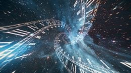 Astrophysics Time Space Travel Concept