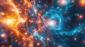 Astrophysics Universe Expansion Art Illustration