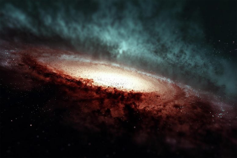 Astrophysics Universe Spin Concept Art