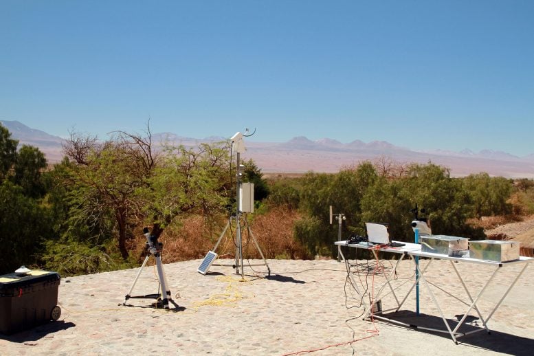 Atacama Desert Aerogel Cooling Field Test
