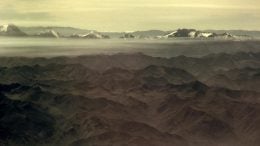 Atacama Desert Photographed From Airplane