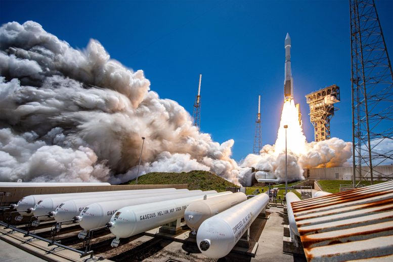 Atlas V Rocket Launch Cape Canaveral