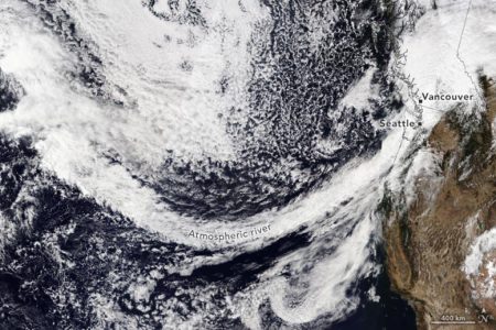 Deluge Unleashed: Another Powerful Atmospheric River Drenches Pacific ...