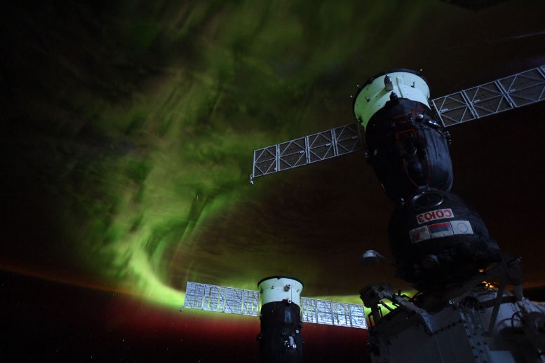 Aurora Viewed From the Space Station