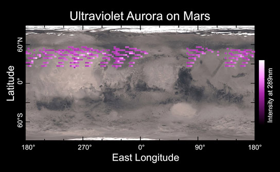 Aurora and Mysterious Dust Cloud around Mars